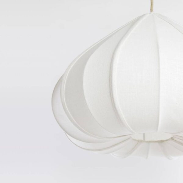 Colgante Zubeda Crema D49 Liderlamp Detalle