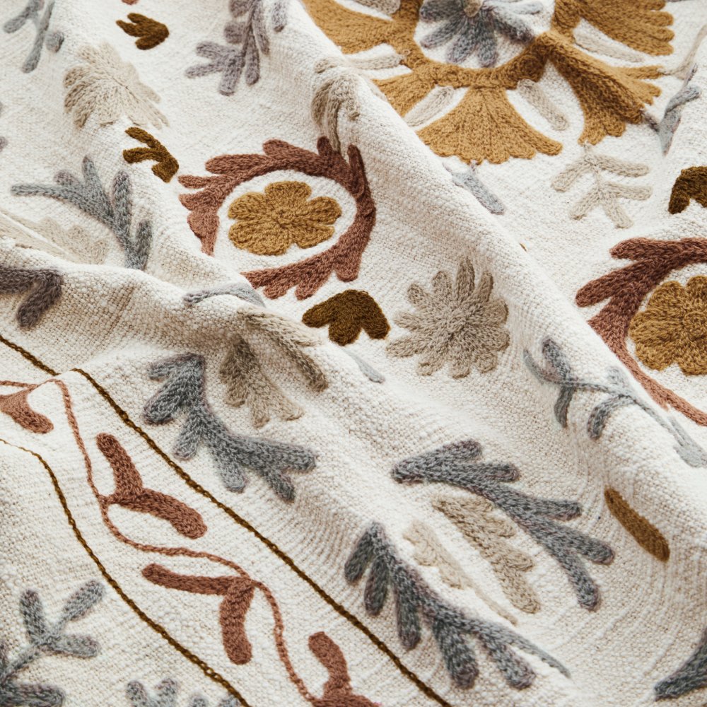 Plaid Bordado Liderlamp Detalle