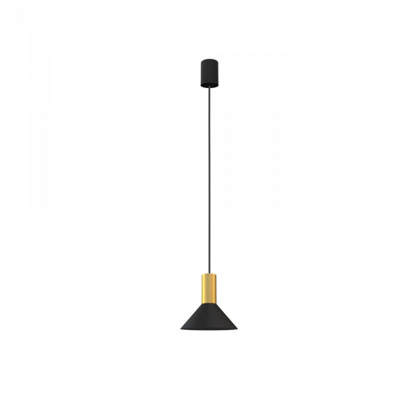 Colgante Huy Negro Liderlamp