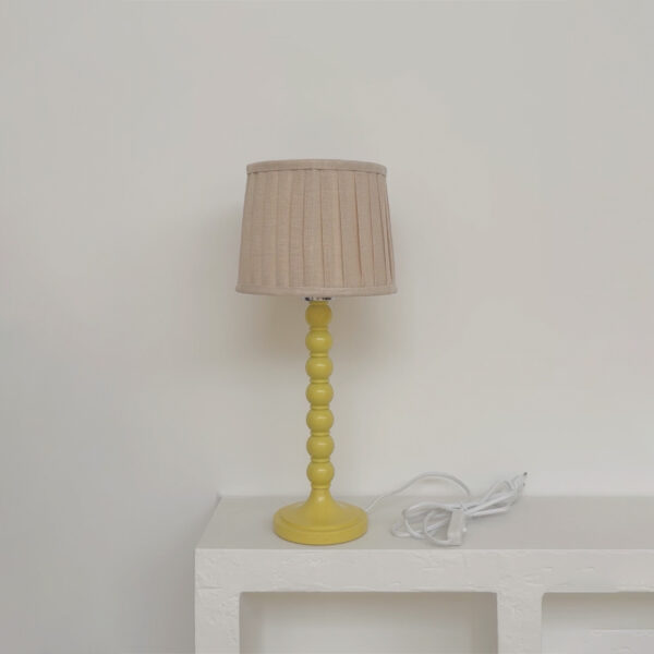 Base de Mesa Spool Amarillo Liderlamp