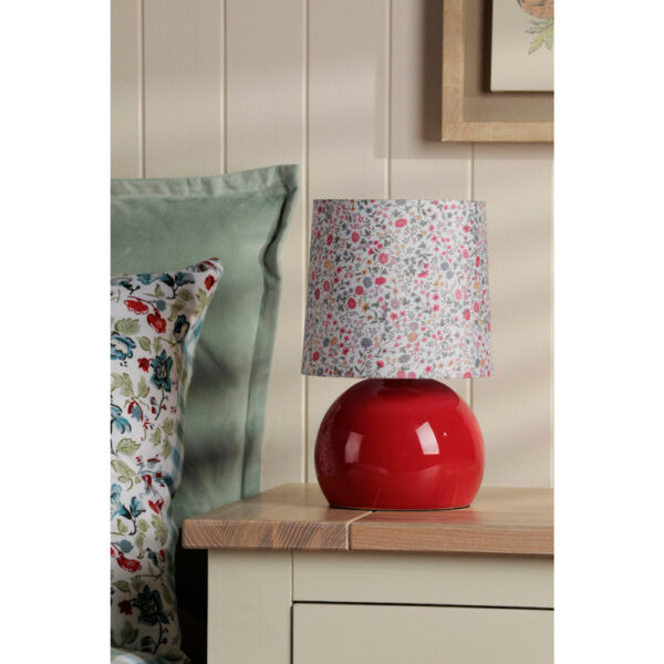 Lámpara de mesa Knowlton Rosa Liderlamp Detalle