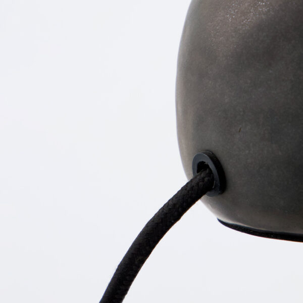 Lámpara de mesa, Flores, Negro -Liderlamp
