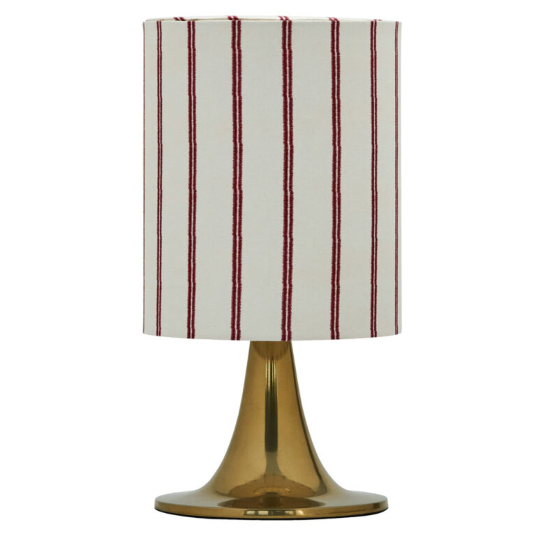Lámpara de mesa, Tulip, Latón antiguo