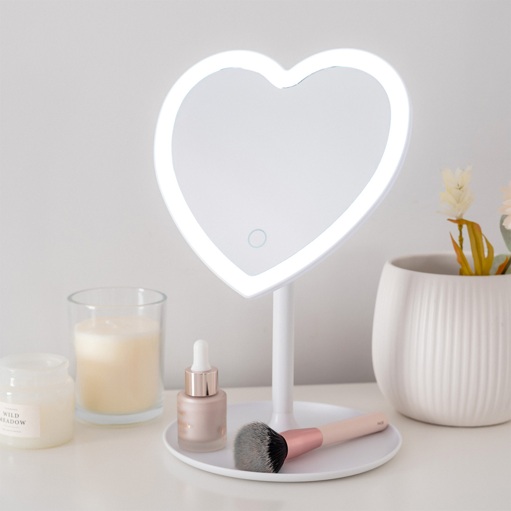 Espejo LED corazón – ZOE - Liderlamp