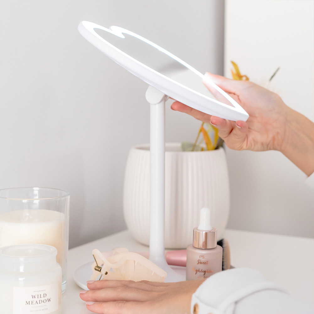 Espejo LED corazón – ZOE - Liderlamp