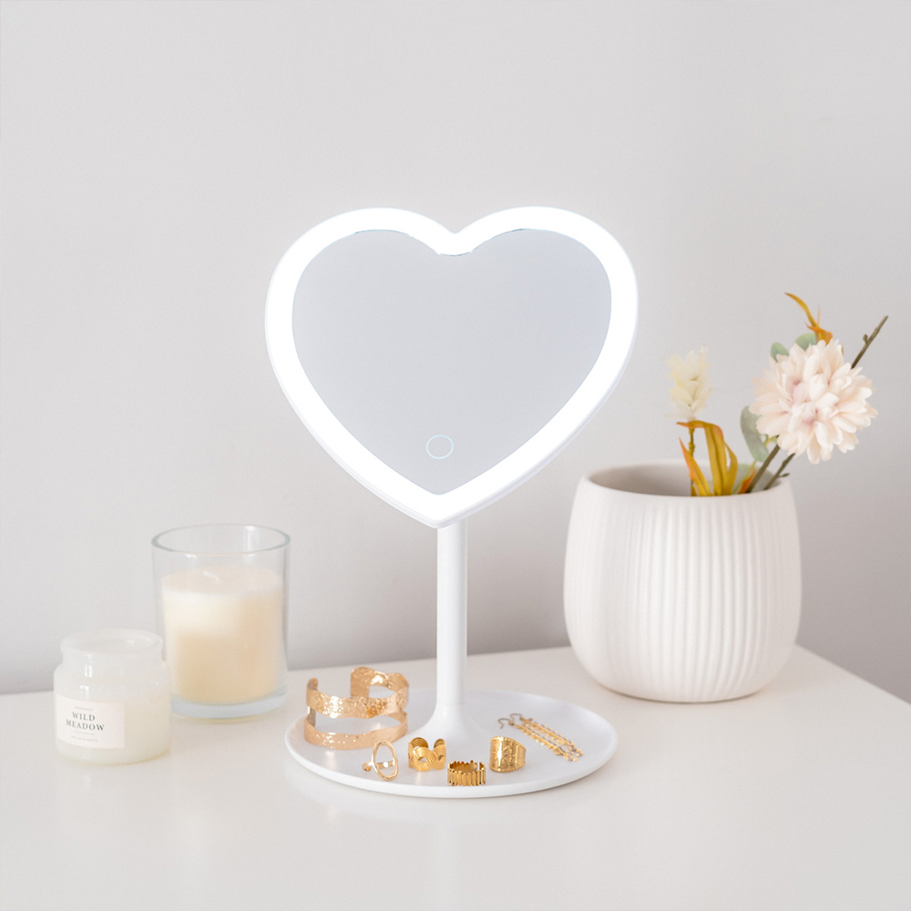 Espejo LED corazón – ZOE - Liderlamp