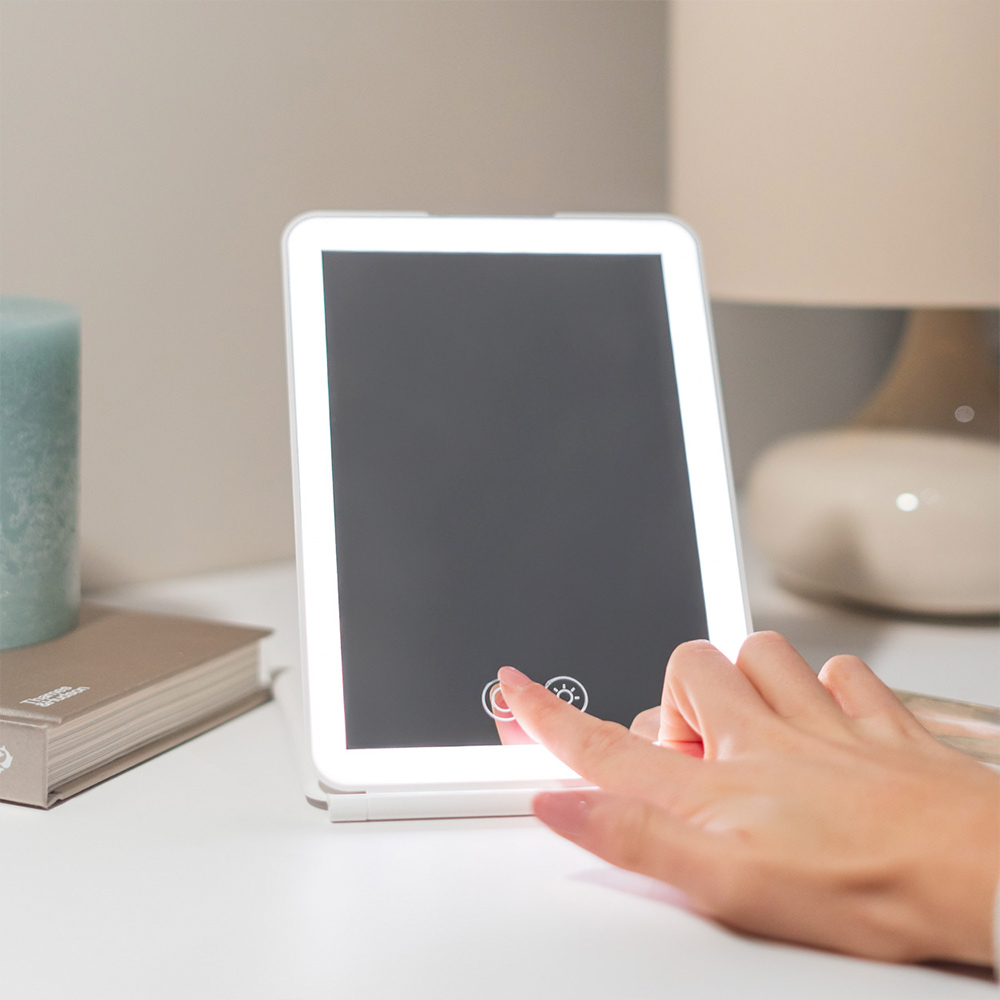 Espejo Viaje con luz LED - AIRE - Liderlamp