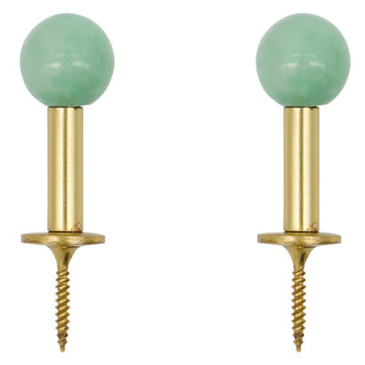 Set perchas Verde Agua, D 4cm — Liderlamp