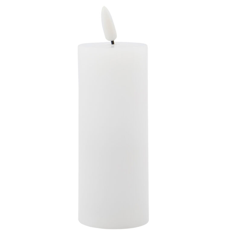Vela Led Blanca, 12.5*5cm - Liderlamp