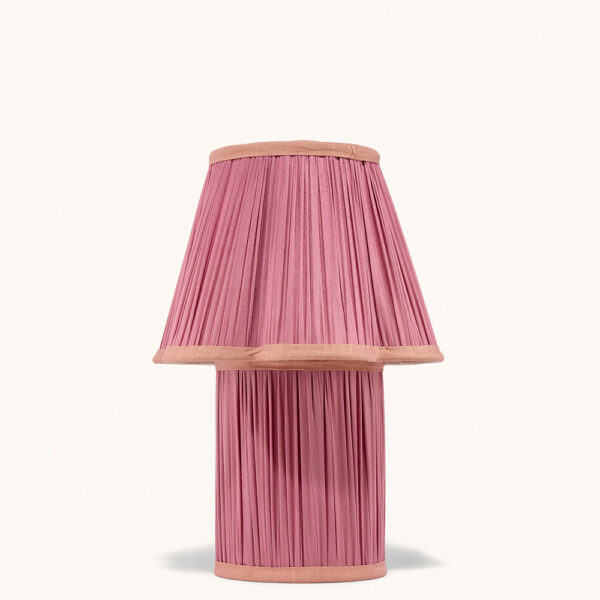 Lámpara de Sobremesa Myra pequeña Fucsia - Liderlamp