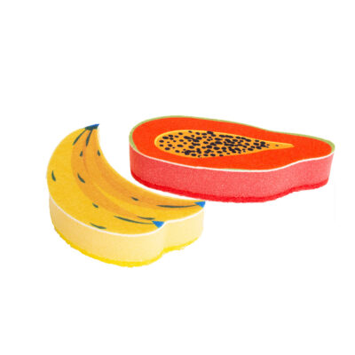 PACK DE 2 ESPONJAS DE COCINA TUTTI FRUTTI - Liderlamp