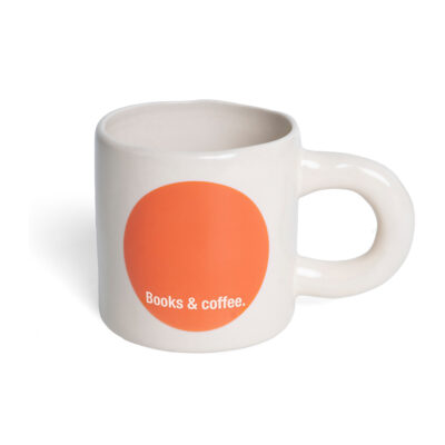 TAZA BOOKS & COFFEE ROJO - Liderlamp
