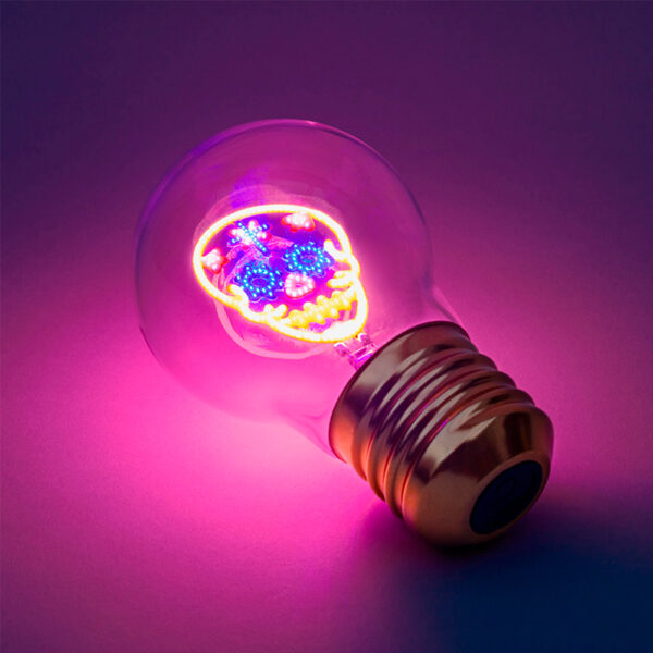 Bombilla Inalámbrica Calavera Liderlamp
