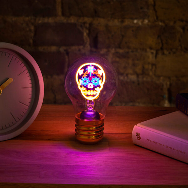 Bombilla Inalámbrica Calavera Liderlamp