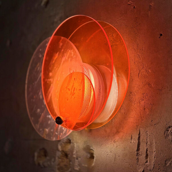 Lámpara Halo Rosa Liderlamp