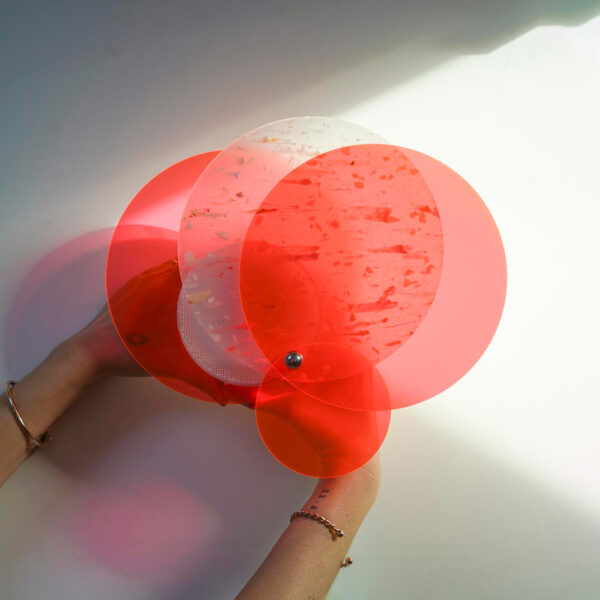 Lámpara Halo Rosa Liderlamp