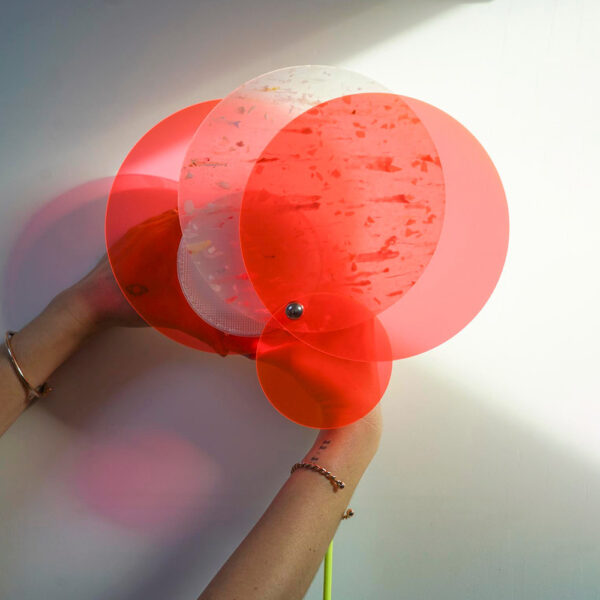 Lámpara Halo Rosa Liderlamp