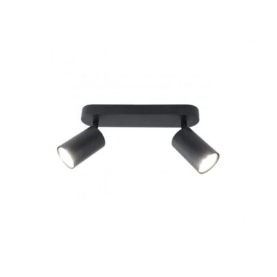 REGLETA 2L ANDY NEGRO - Liderlamp
