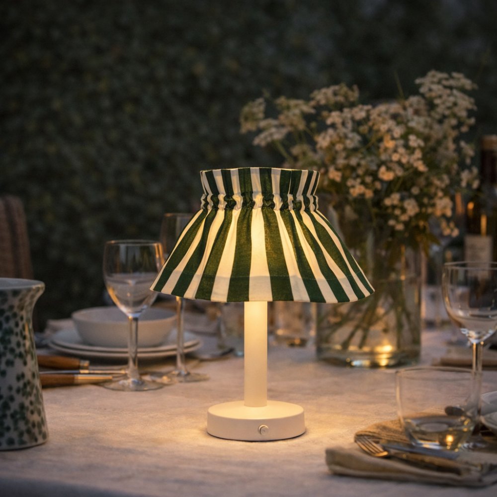 Funda Pantalla Raya Verde - Liderlamp