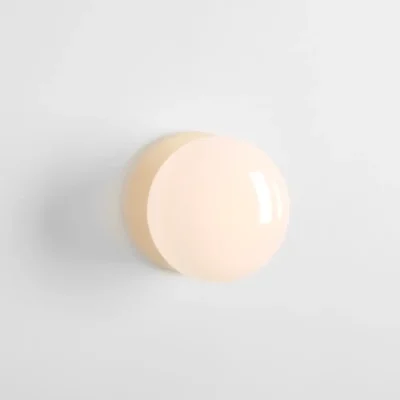 APLIQUE ACERO CREMA - Liderlamp