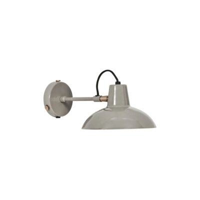 Aplique de pared, HDDesk, Gris - Liderlamp