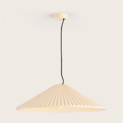 Lámpara Colgante Elena Beige - Liderlamp