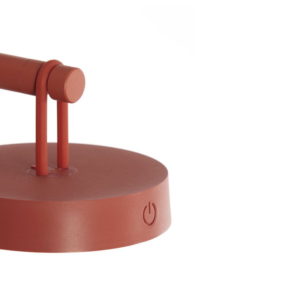 Lámpara Inalámbrica Aplique de Pared Toliara rojo - Liderlamp
