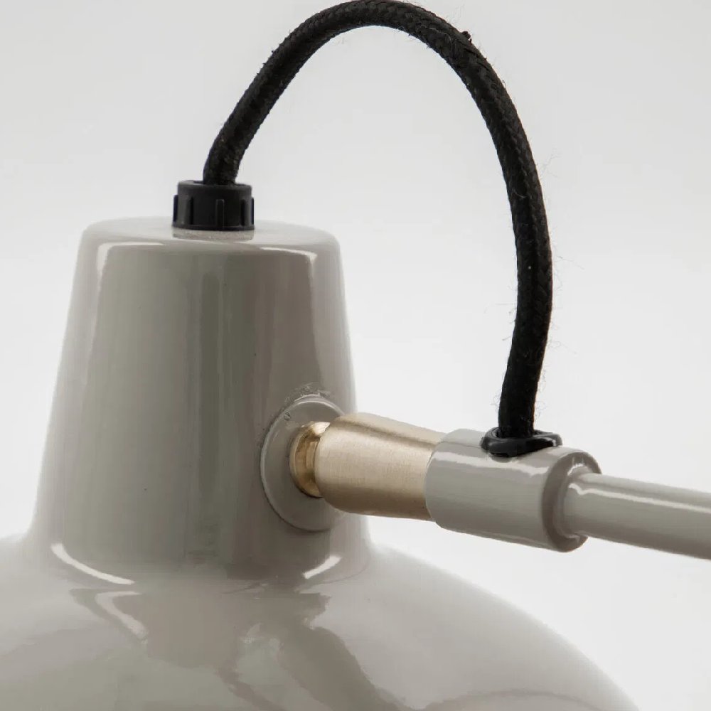 Aplique de pared, HDDesk, Gris - Liderlamp