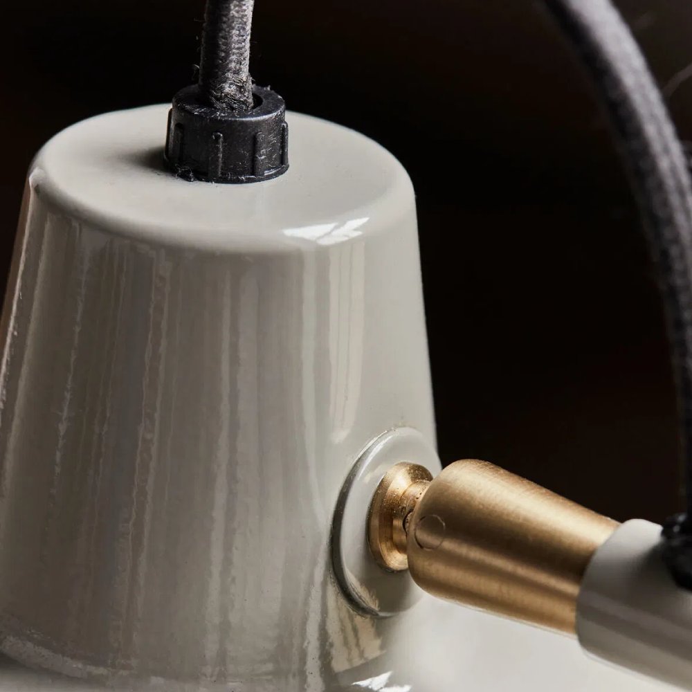 Aplique de pared, HDDesk, Gris - Liderlamp