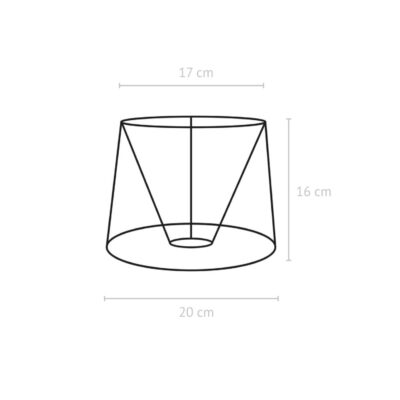 Pantalla Sofía D20 - Liderlamp