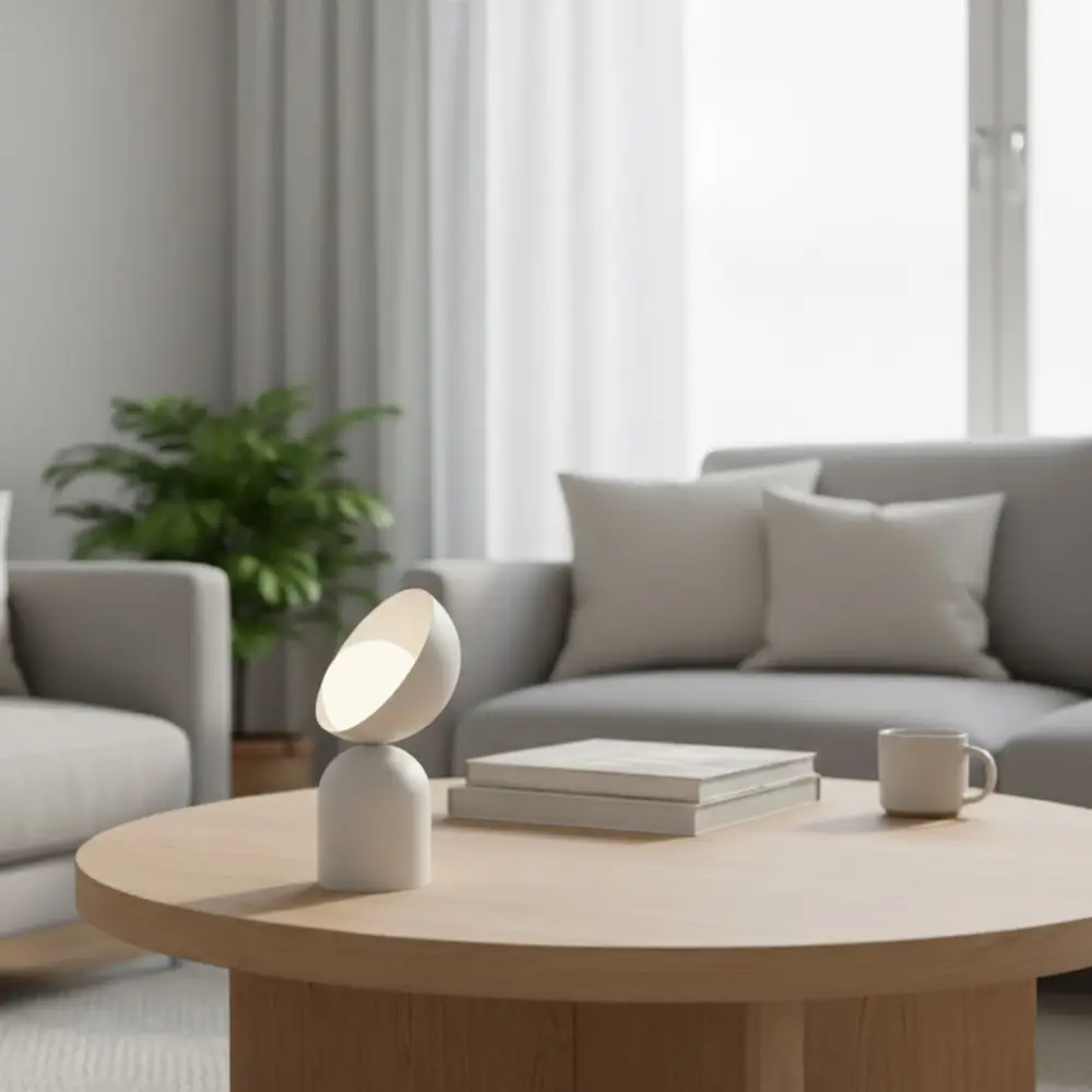 SOBREMESA CREMA - LIDERLAMP
