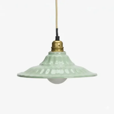 Colgante Enamel verde - Liderlamp
