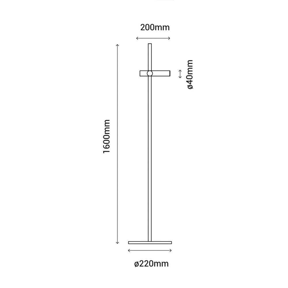 Pie salón Siena - LIderlamp