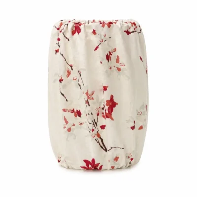 PANTALLA CON FUNDA ROSA MOSQUETA - Liderlamp