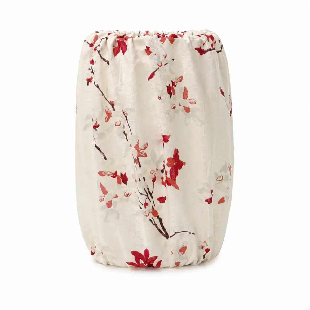 PANTALLA CON FUNDA ROSA MOSQUETA - Liderlamp