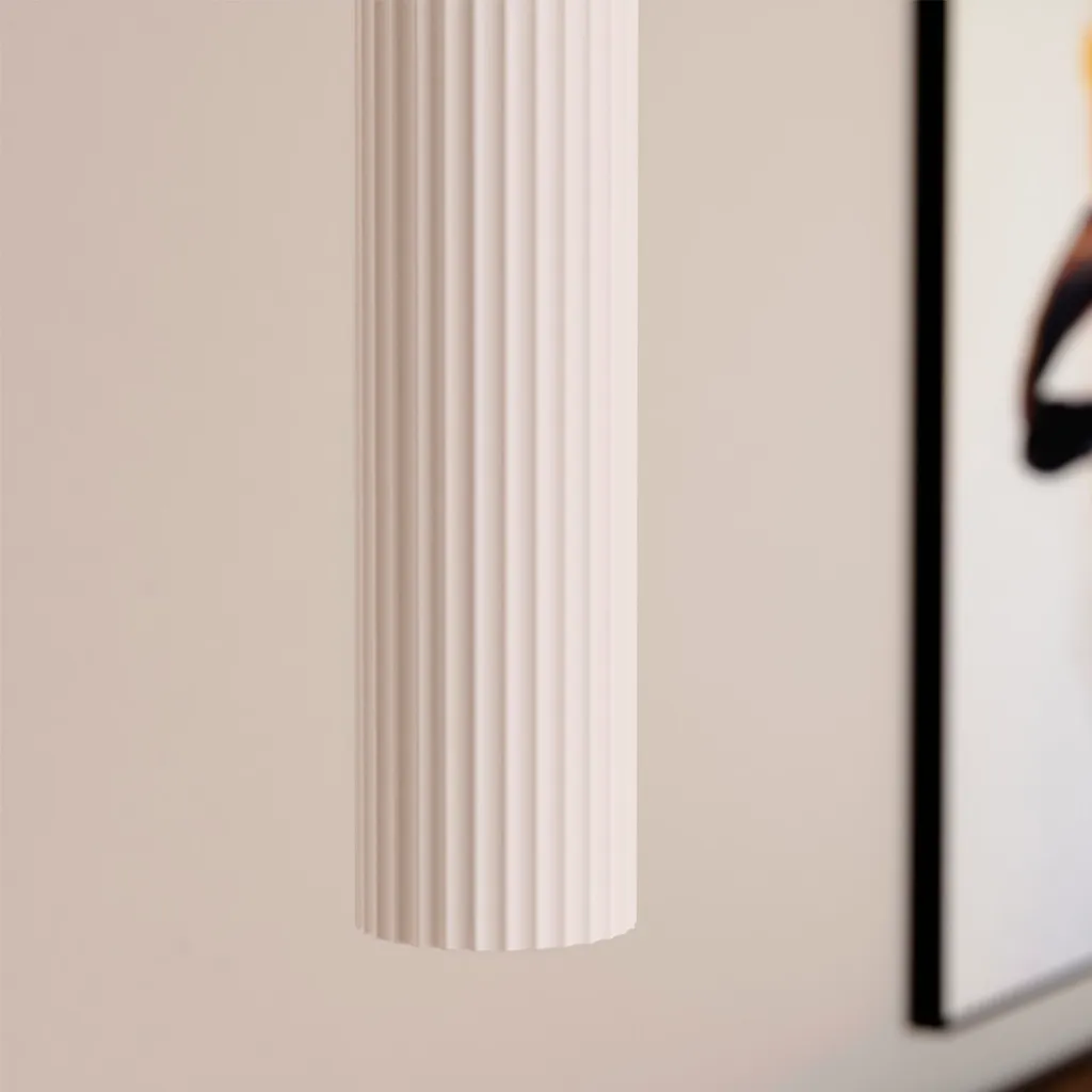 Colgante Estria Blanco - Liderlamp