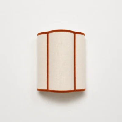 Aplique Oroneta Lino Tostado - Liderlamp