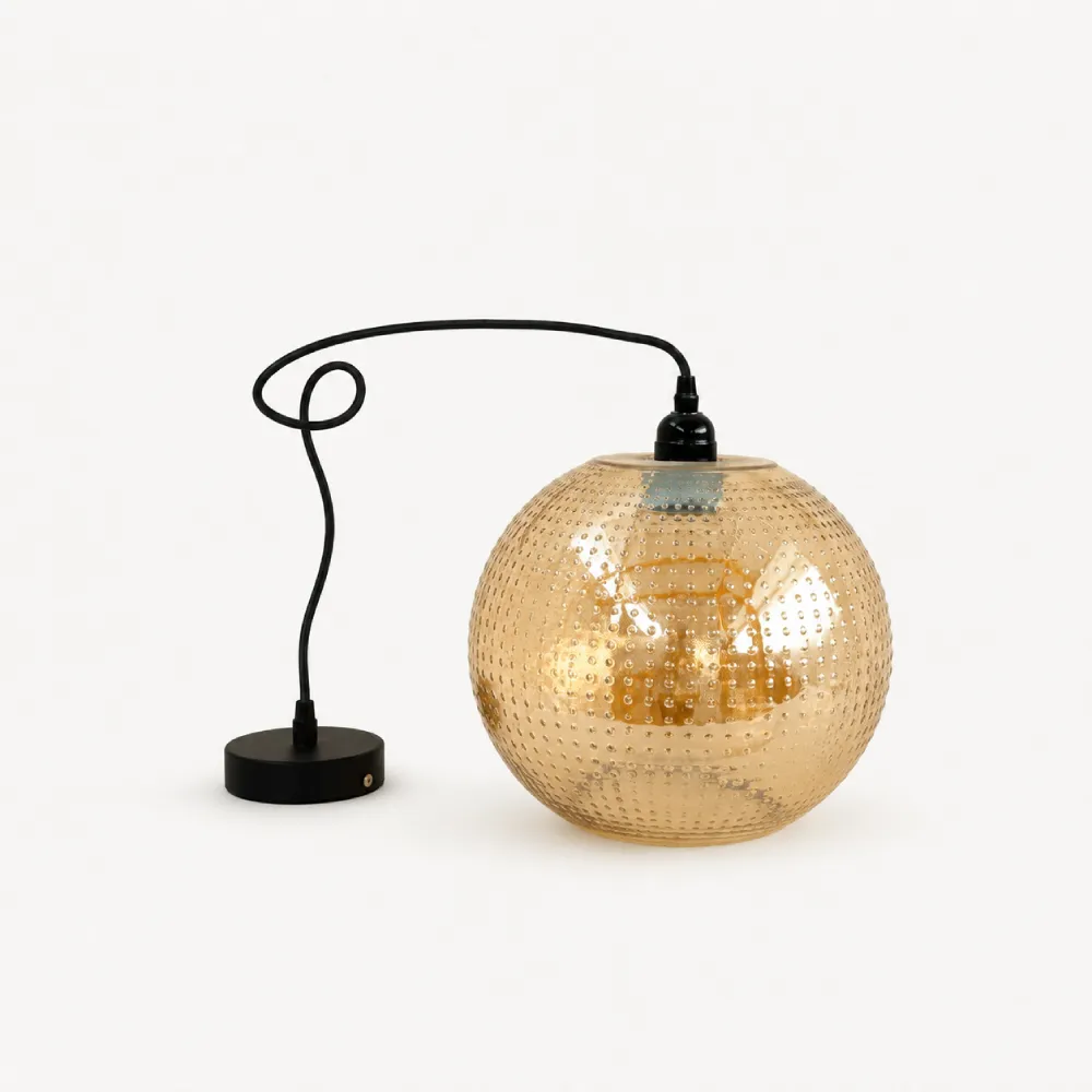 Colgante ahumado muestra - Liderlamp