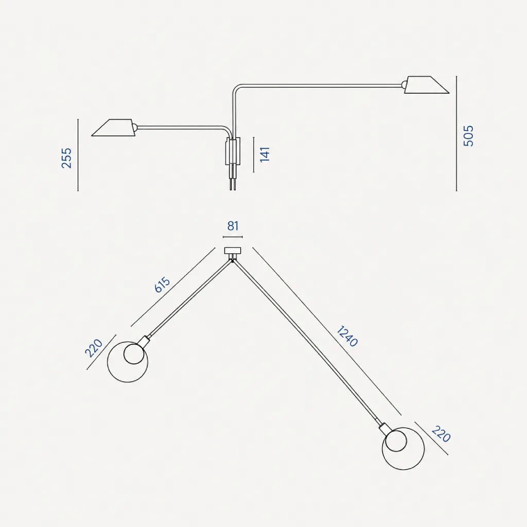 Aplique Duo - Liderlamp