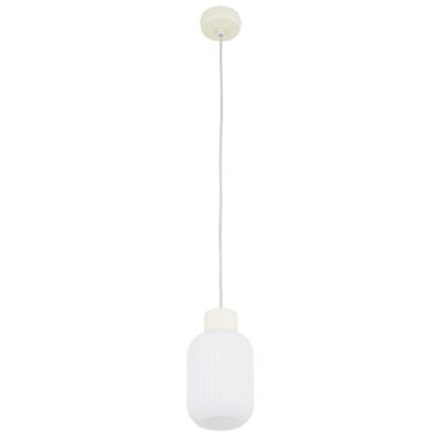 COLGANTE AURORA PEQUEÑO BEIGE - Liderlamp