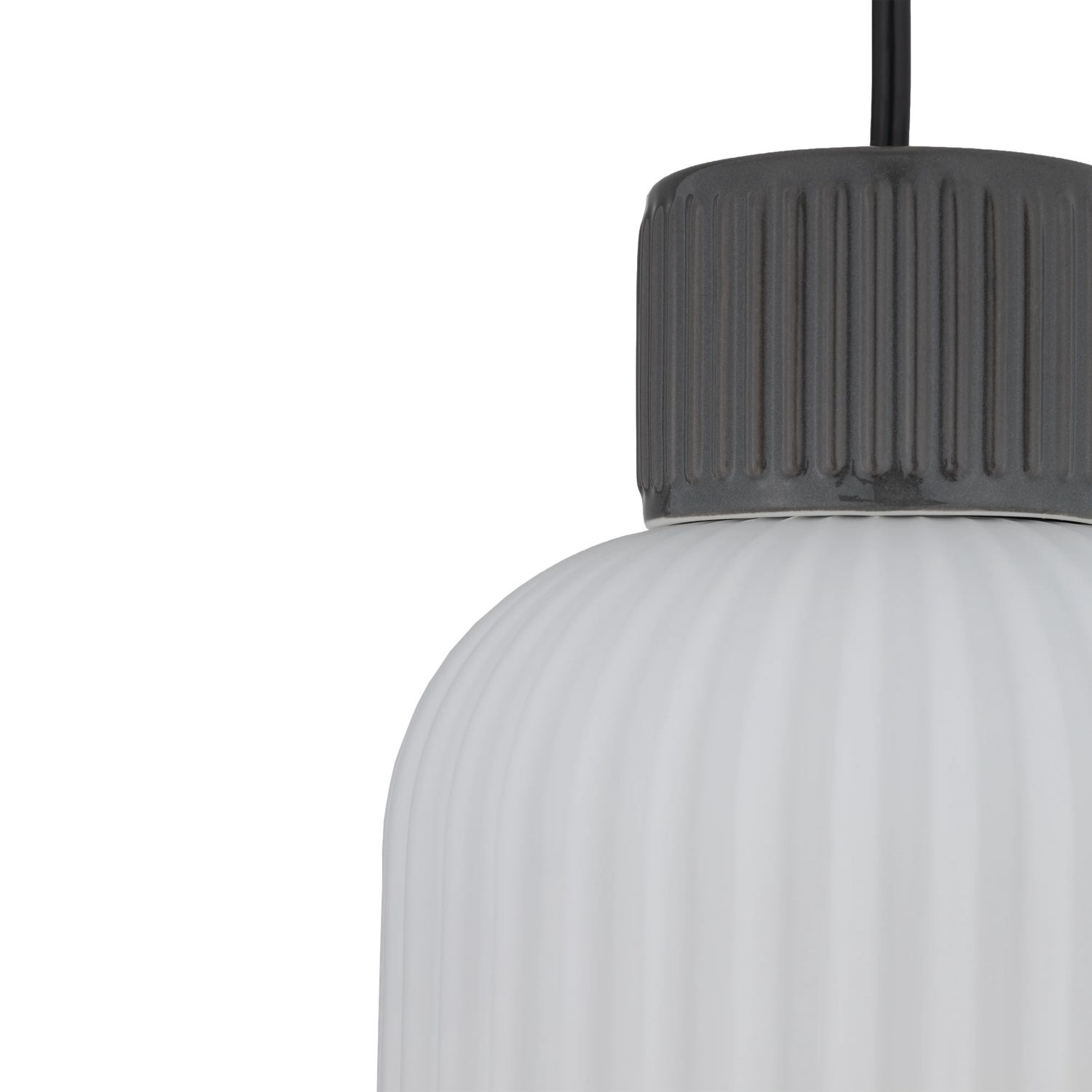 COLGANTE AURORA PEQUEÑO GRIS - Liderlamp