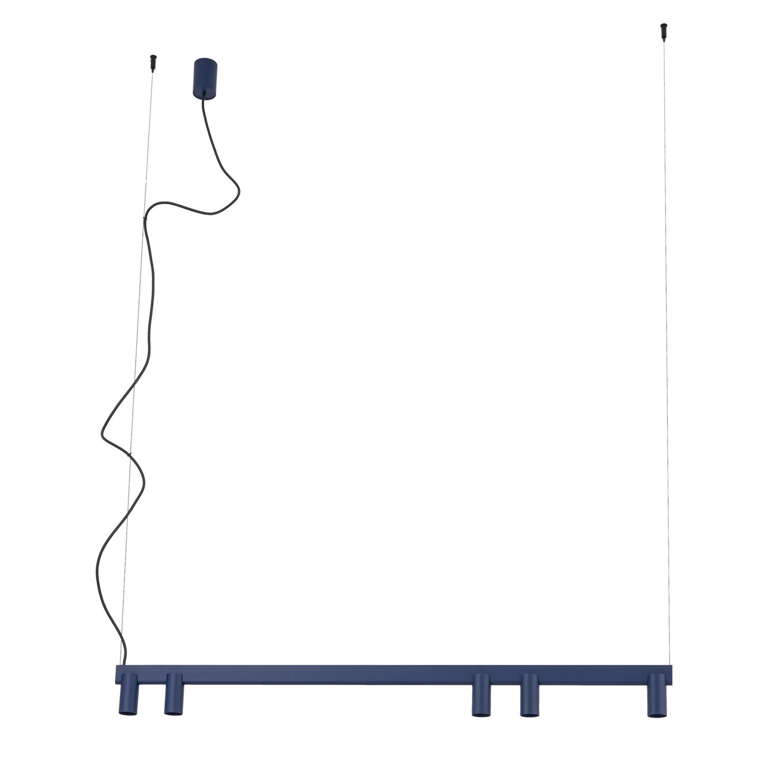 COLGANTE FOURTY LINE 5L AZUL - Liderlamp