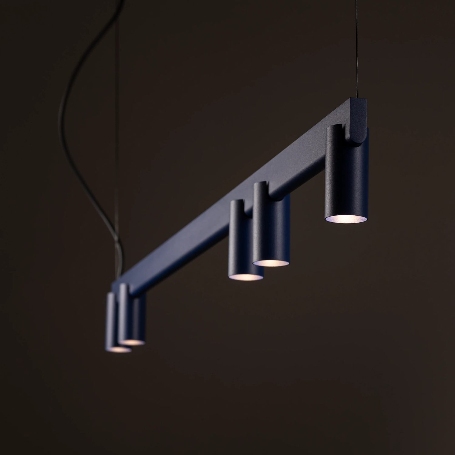 COLGANTE FOURTY LINE 5L AZUL - Liderlamp