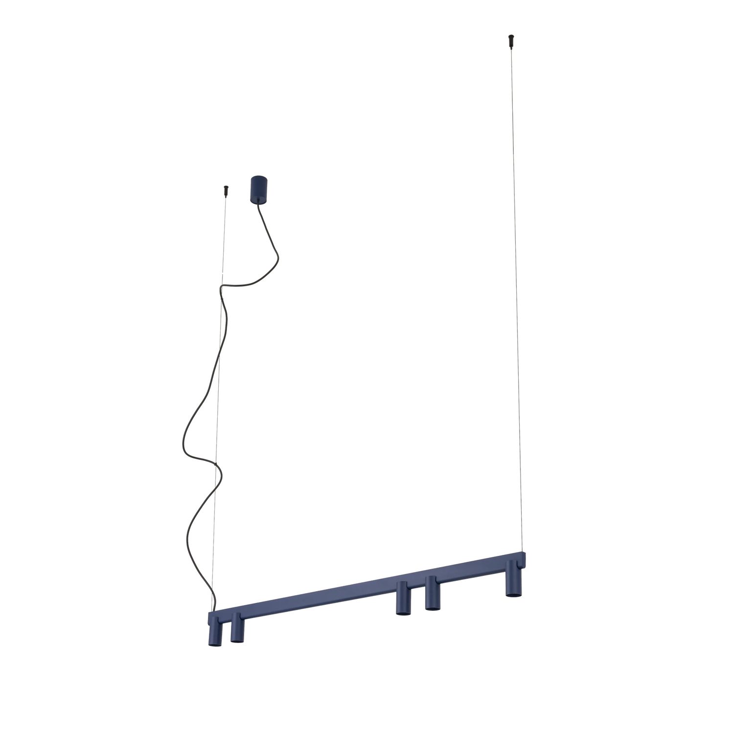 COLGANTE FOURTY LINE 5L AZUL - Liderlamp