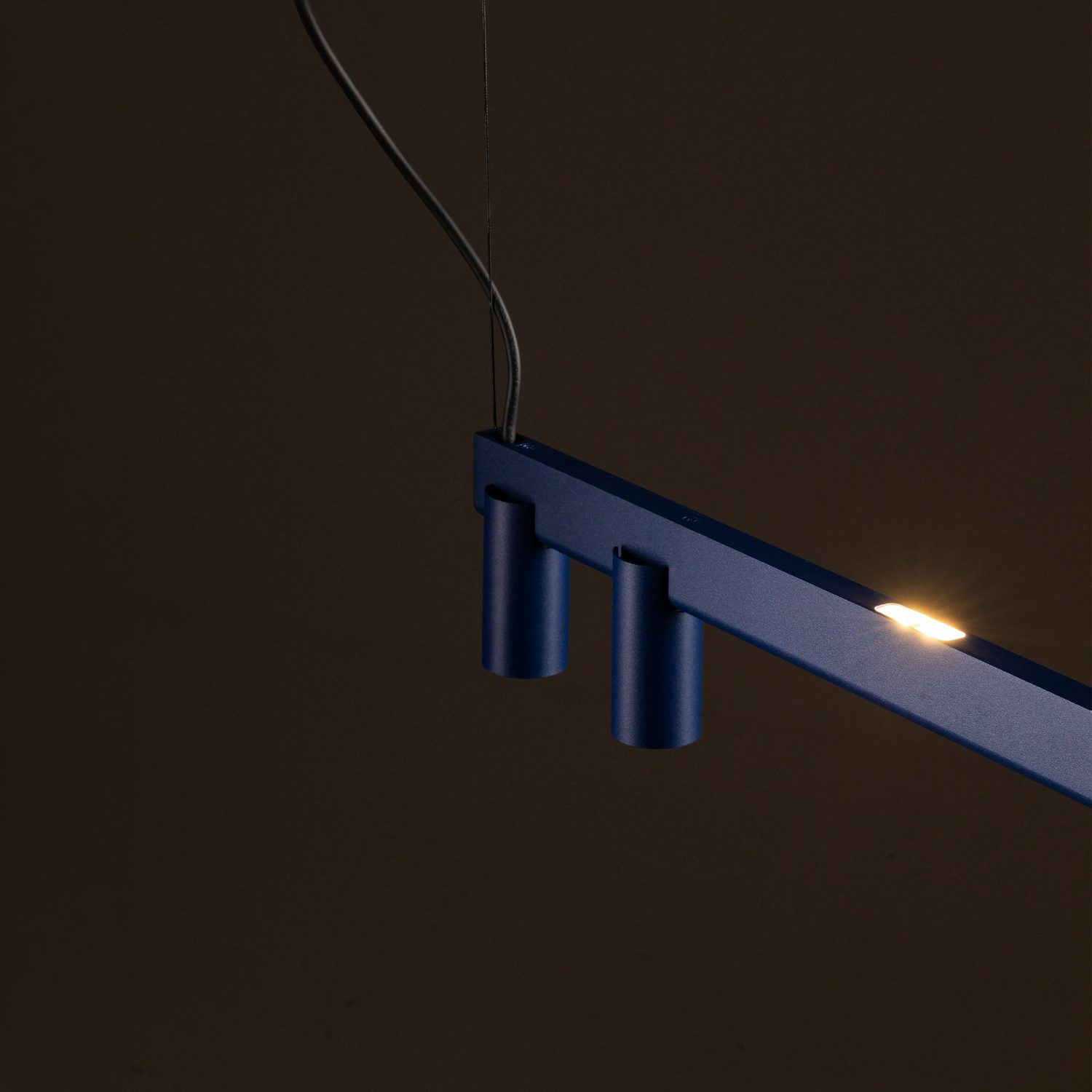 COLGANTE FOURTY LINE 5L AZUL - Liderlamp