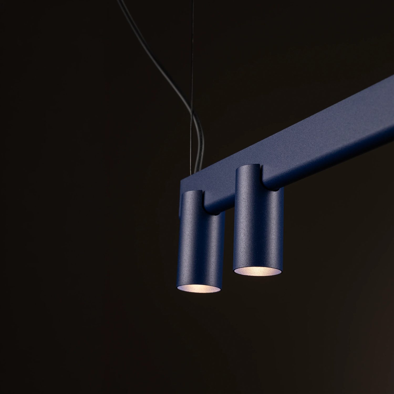 COLGANTE FOURTY LINE 5L AZUL - Liderlamp