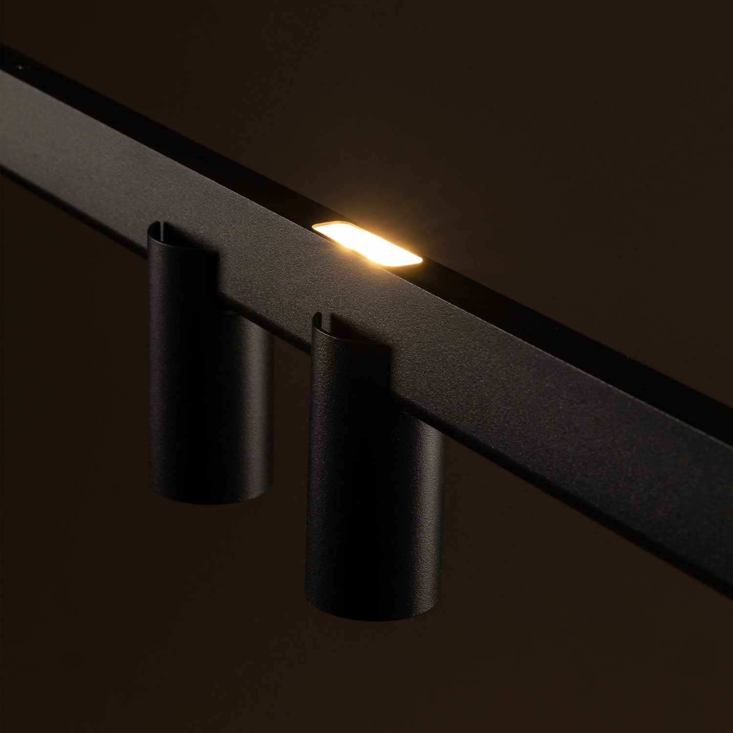 COLGANTE FOURTY LINE 5L NEGRO - Liderlamp