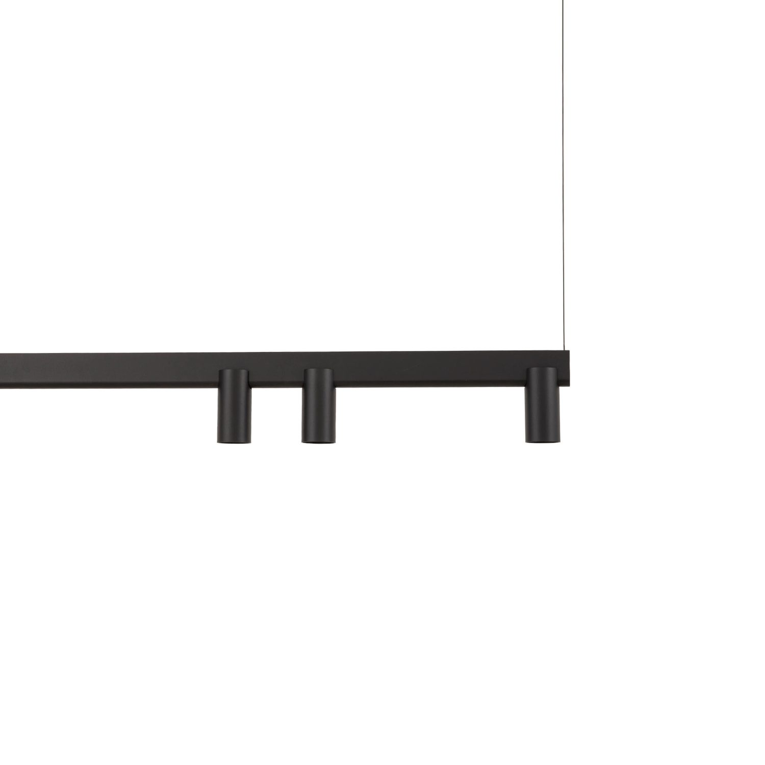 COLGANTE FOURTY LINE 5L NEGRO - Liderlamp