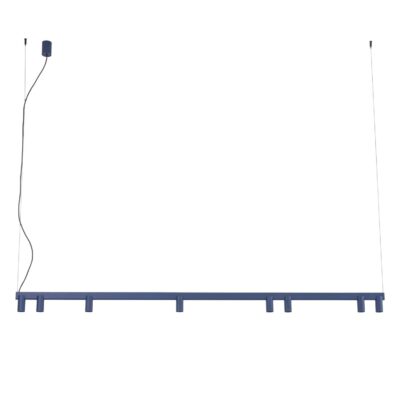 COLGANTE FOURTY LINE 8L AZUL - Liderlamp