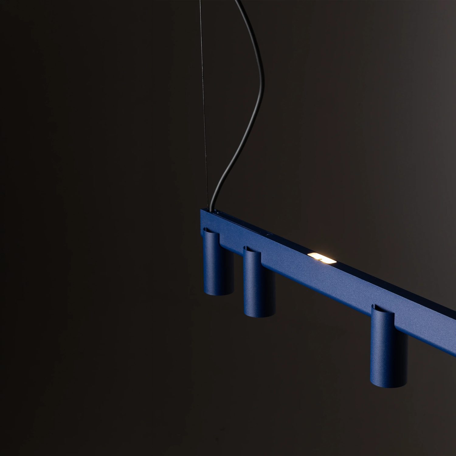 COLGANTE FOURTY LINE 8L AZUL - Liderlamp